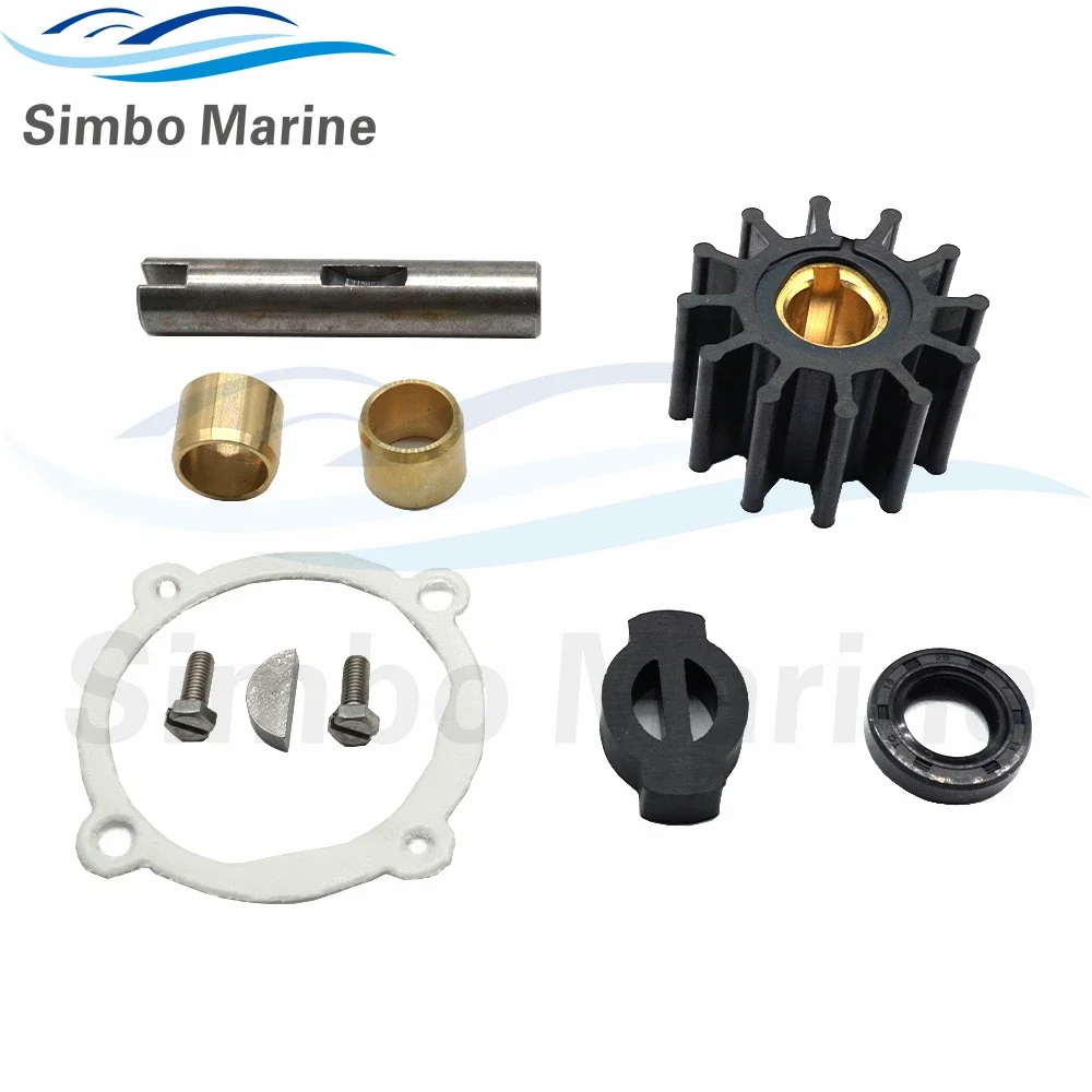 Water Pump Repair Kit With cross piece For Volvo Penta AQ115 AQ120 AQ125 AQ131 AQ145 AQ151 875575 875574 18-3205 831009 806256