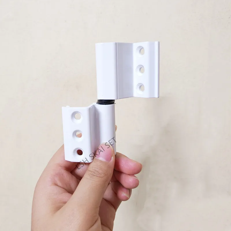 2pcs Detachable Aluminium Alloy Broken Bridge Window Hinge High Quality Insulation Window Door Hinge Page Furniture Hardware