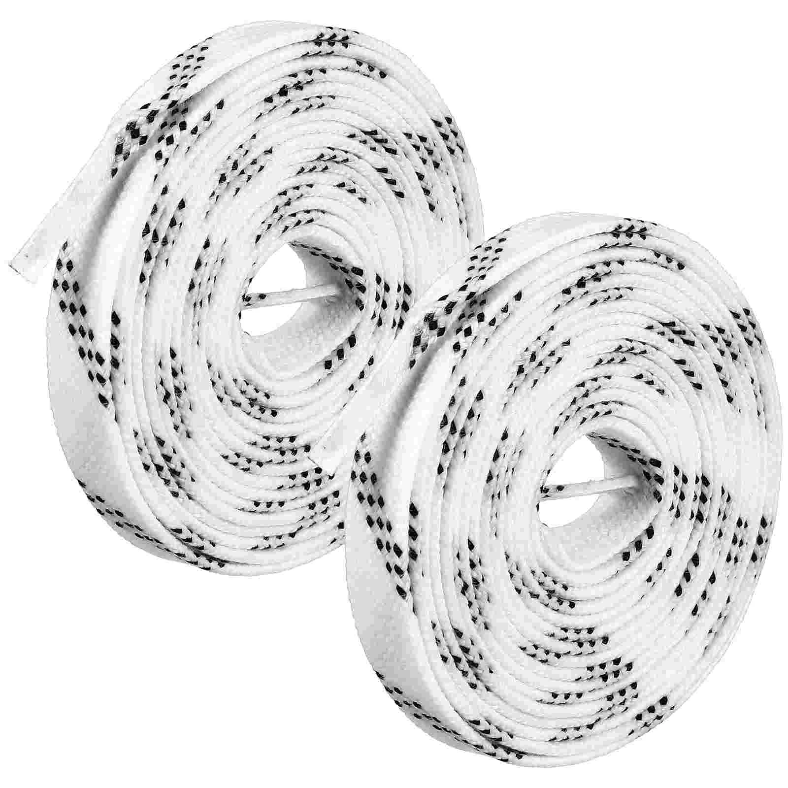 

1 пара шнурков для хоккея, износостойкие шнурки для хоккея, нескользящие шнурки, шнурки для роликовых коньков, шнурки для лыжных коньков