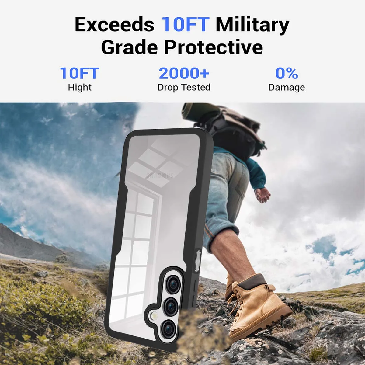 360 ° حافظة هاتف شاملة مضادة للسقوط مناسبة لهاتف سامسونج جالاكسي A26 A25 A24 A23 A22 A21s A17 A16 A15 A14 A13 A07 A06 A05s #2