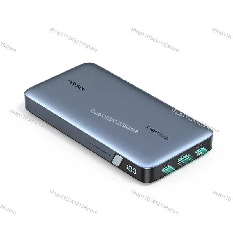 UGREEN 145W Power Bank 25000mAh Portable Charger USB C 3-Port PD3.0 Battery Pack Digital Display 65W Fast Recharge