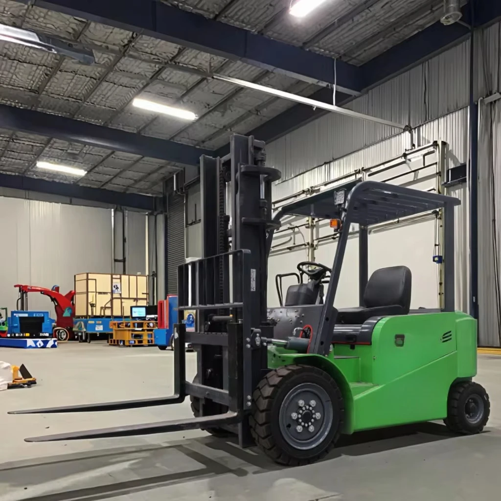 New Condition Electric Powered Pallet Truck Telescopic Forklift Loader Crane for Construction Machinery High-Efficiency Material