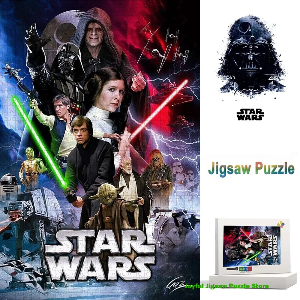 Rompecabezas de Star Wars, juguete de descompresión, regalo perfecto para cumpleaños, Navidad, Acción de Gracias, Año Nuevo, rompecabezas para adultos y adolescentes