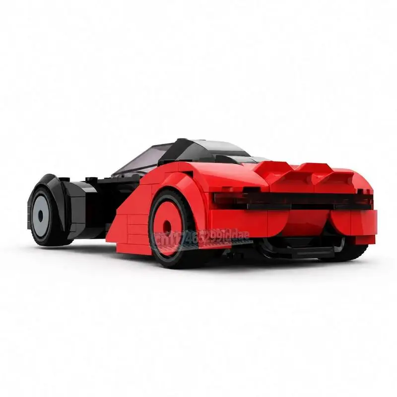 209PCS Supercar Sports Car Vehicle Model MOC Custom Building Blocks DIY Creative Assembly Puzzle Educational Toy Popular Gifts