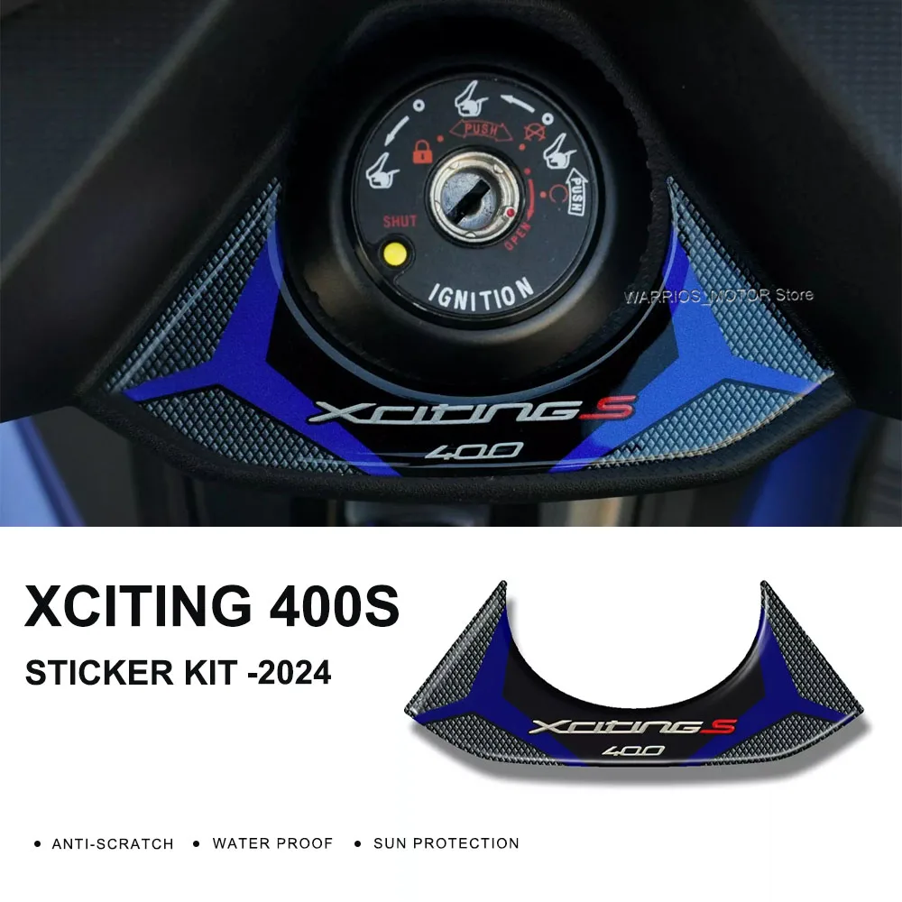 S 400 S400 Motorcycle 3D Sticker For Kymco Xciting S 400 2019 Waterproof Decal Protective Stickers Kit