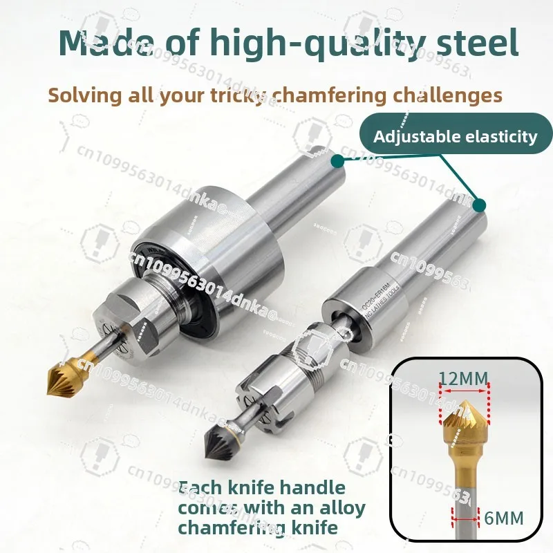 Chamfered Universal Floating Shank Automatic Telescopic Artifact Flexible De-shank Trimming Chamfered Shank Burr Profile