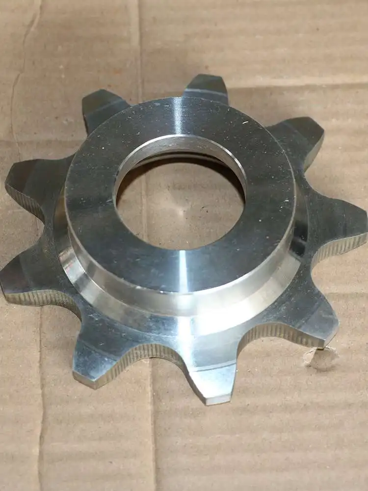 Stainless Steel Industrial Sprocket, Gear Bearing Hole, 304, 2 points, 3 points, 4 points, 5 points, 6 points, 1 inch, 1.2 inch