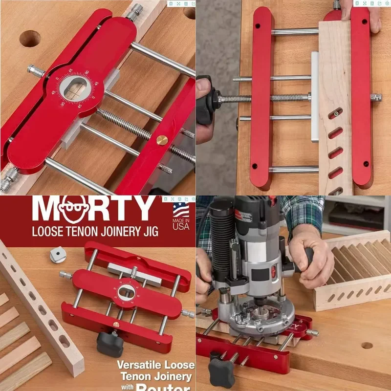 Woodworking Drilling Positioner Engraving Machine Punching Positioner Mortise Positioning Tool Woodworking Punching Tool