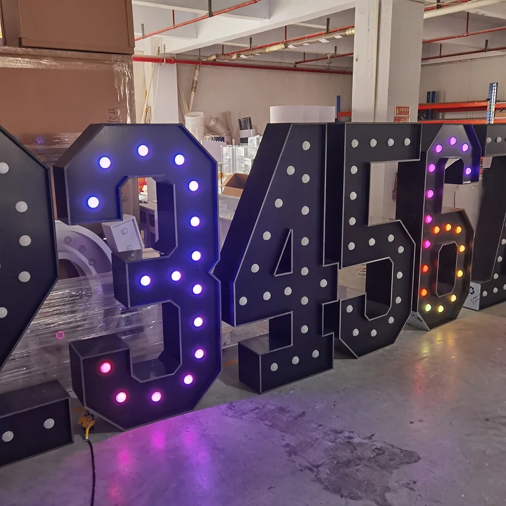 Wholesale Giant Letter Number Celebration Marquee Numbers