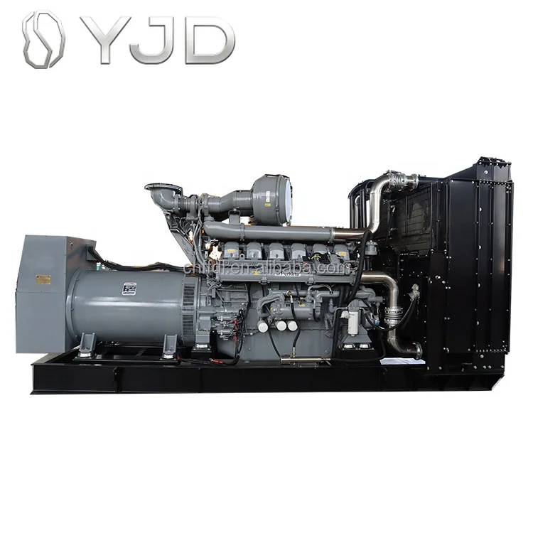 1000KW 1250KVA Silent Diesel Generator 415V 50Hz  Weatherproof