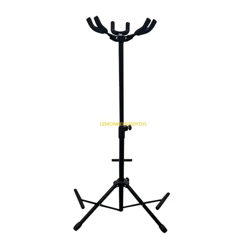 

270C Folding Guitar Stand Tripods with 3 Neck Holders Adjustable Floor Guitar Holder Portable Musical Instrument Stand