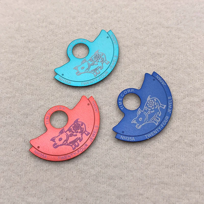 Mod หมูรูปการเคลื่อนไหวค้อนโรเตอร์ Patch Fit NH34 NH35 NH36 NH38 NH39 4R 6R 7S26 การเคลื่อนไหว Oscillating น้ําหนัก Hammer Guard