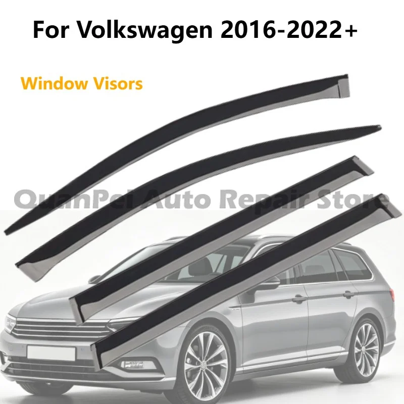 Wear Resistant Rain Guards For Volkswagen 2016-2022+ Passat Variant Well Matched Car Window Protection Parts