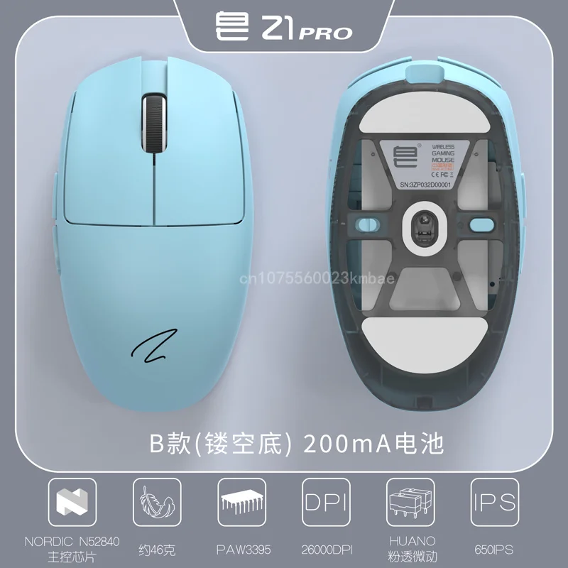 Zaopin Z1 Pro Mouse Dual Mode 2.4g Wireless Gaming Mouse 4k Receiver Nordic 52840 Chip Micro Rgb Mice For Windows Office Gifts