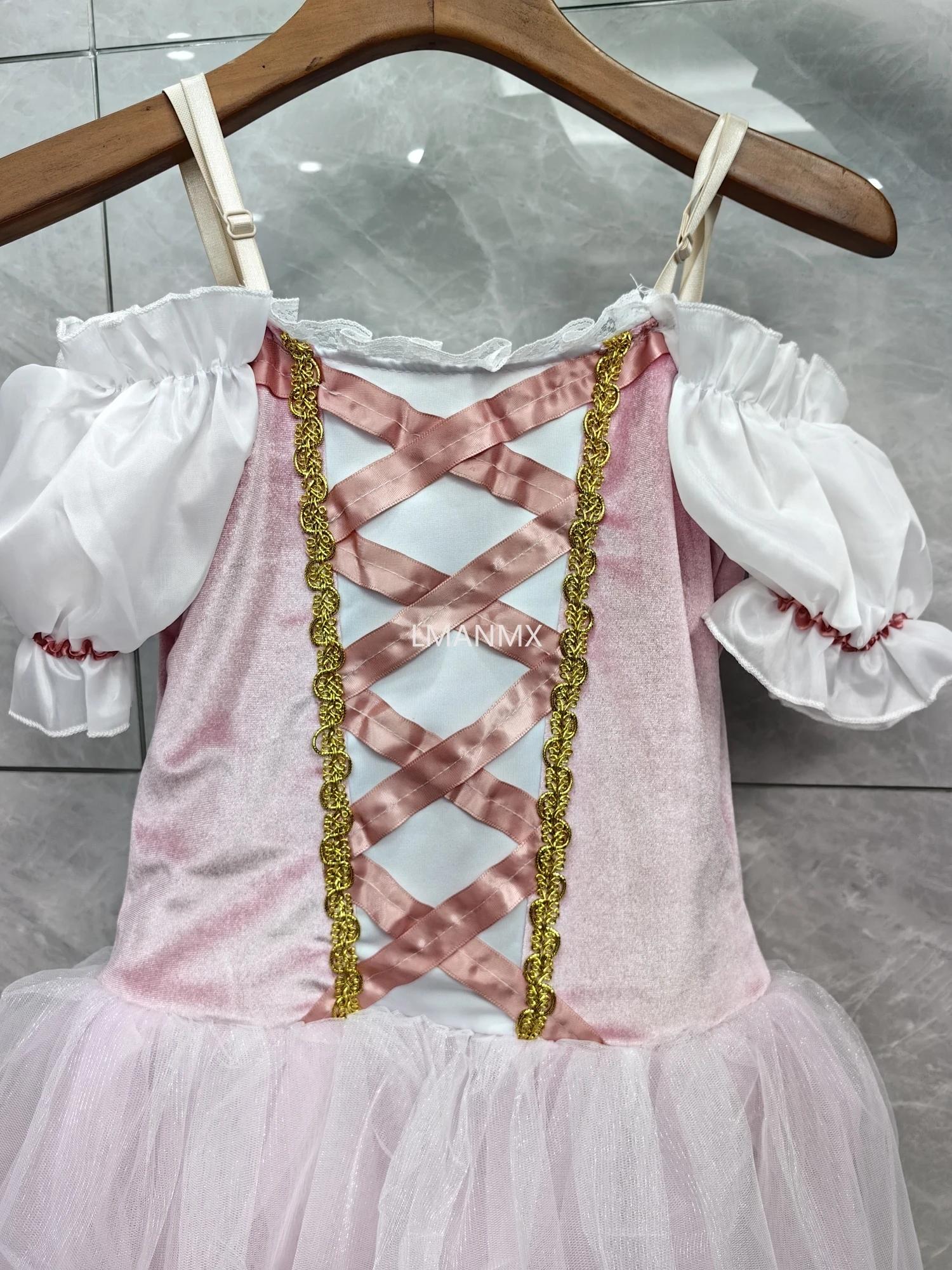 Girls Giselle Professional Ballet Tutu Dress For Women Performance Clothing Children Ballerina Dress Swan Lake Dance Ballet Wear