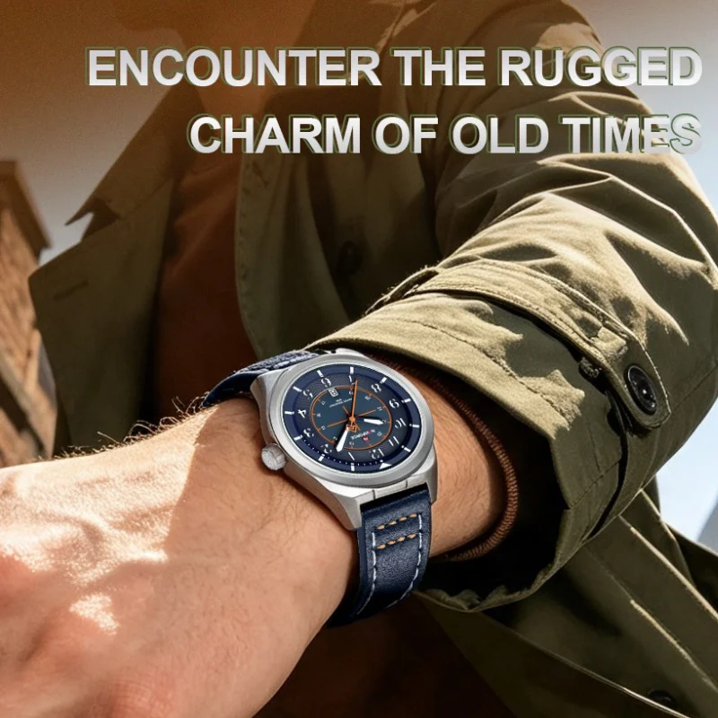 Relogio Masculino NAVIFORCE Quartz Men Watches Waterproof Date Display Genuine Leather Strap Retro Fashion Male Sport Wristwatch