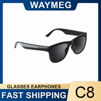 Original Lecoo Smart C8 Earphone Sunglasses HiFi Headset Wireless Bluetooth 5.0 Driving Glasses Headphones HD Microphone Call