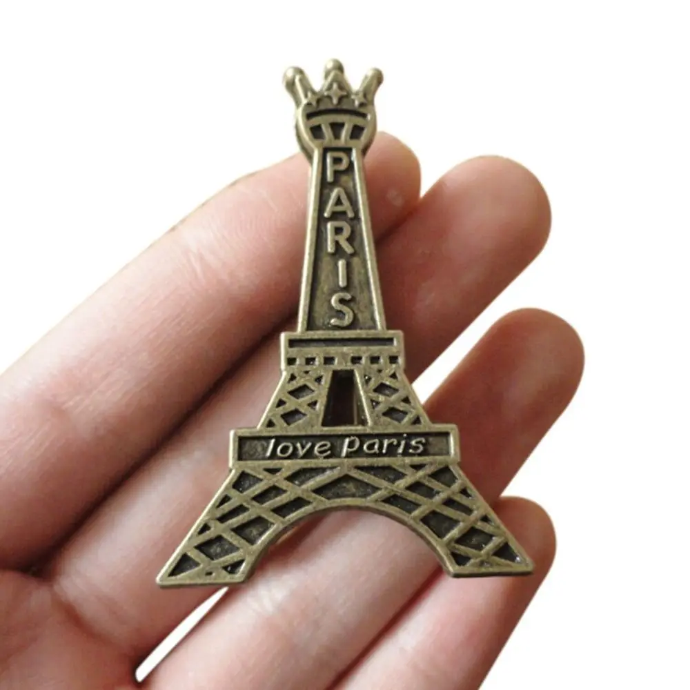 Creative School Metal Photo Decoration Name Card Retro Style Paper Clip Picture Clip Holder Memo Clip Eiffel Tower Clip