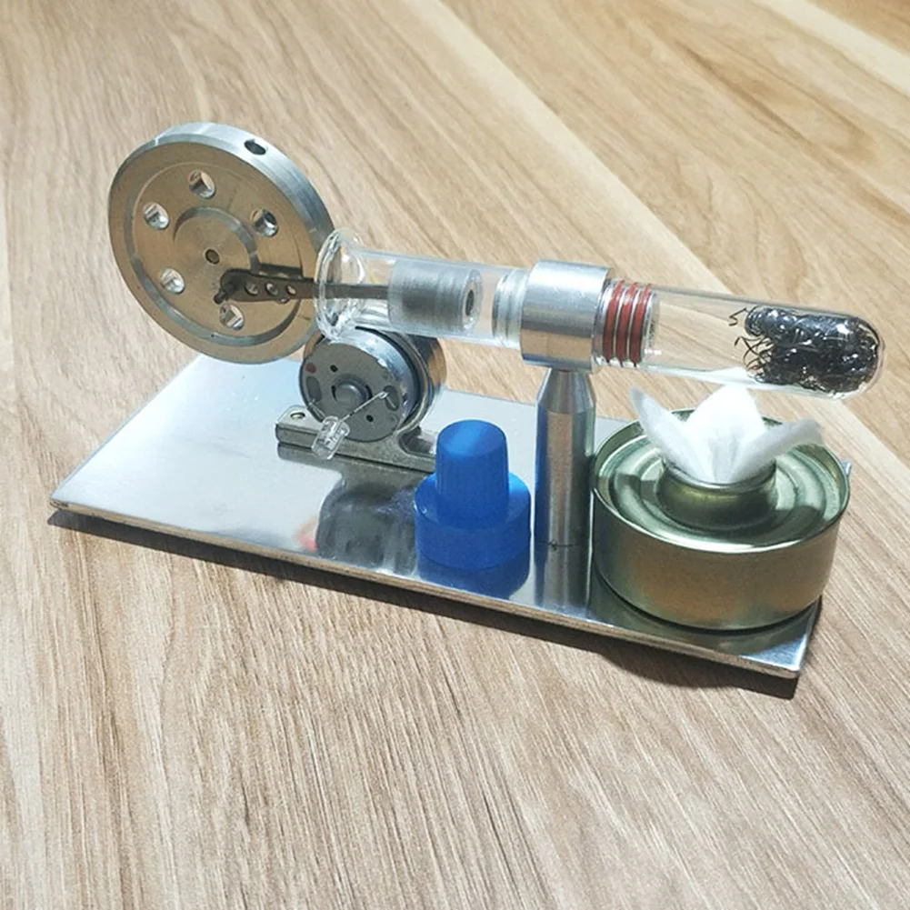 Single Cylinder Model of Stirling Engine Steam Engine Model Physics Experiment Model