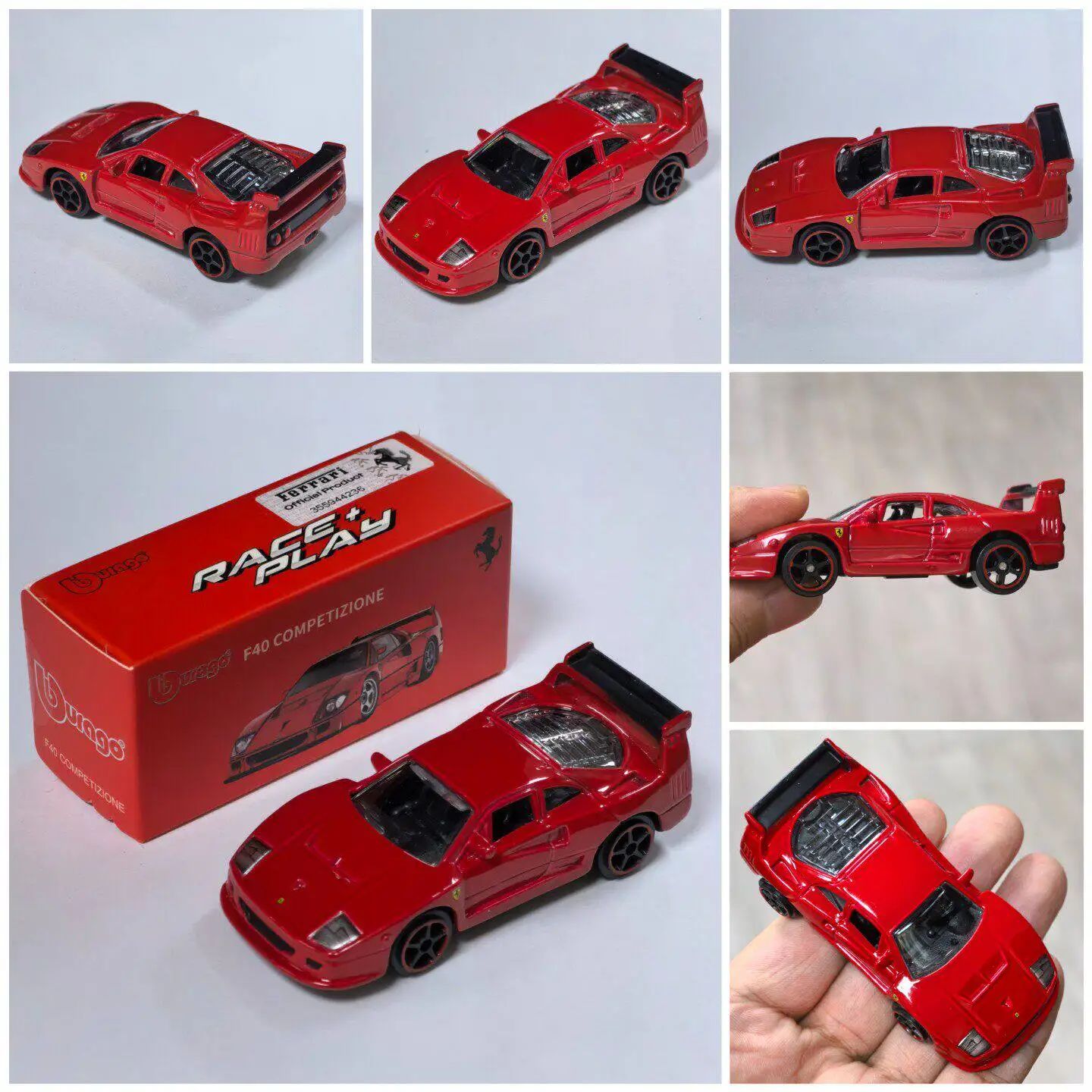 Bburago 1:64 Ferrari Serie Legierung Druckgussmodelle SP3 458 599 ENZO Mini Simulationsautos F12 SF90 812 Sammlerfahrzeug Spielzeug Geschenk – Detail 7
