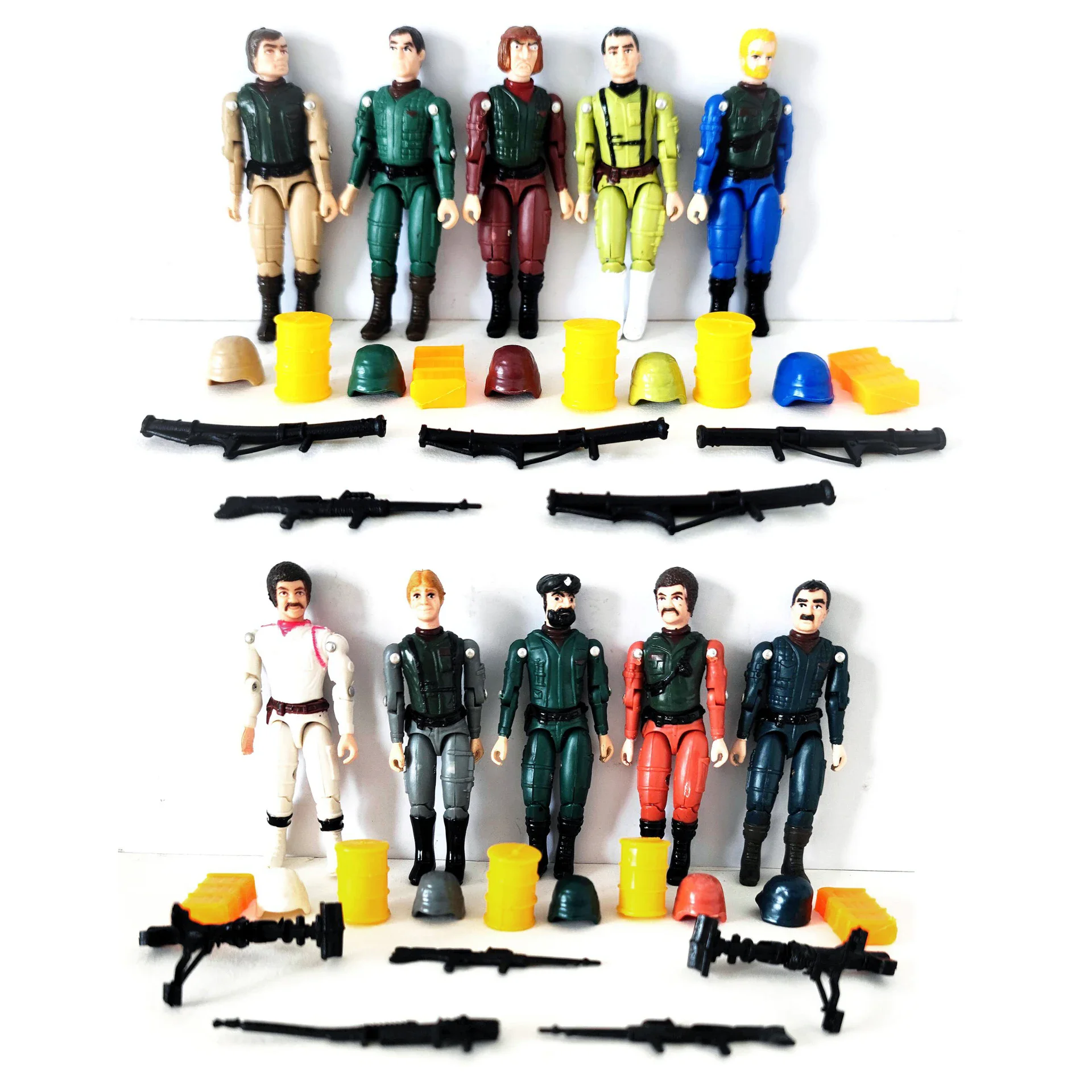 شخصية عمل جنود الكوماندوز العشوائي ، Capt J.B Beard Ace Dove Ram Foxy"