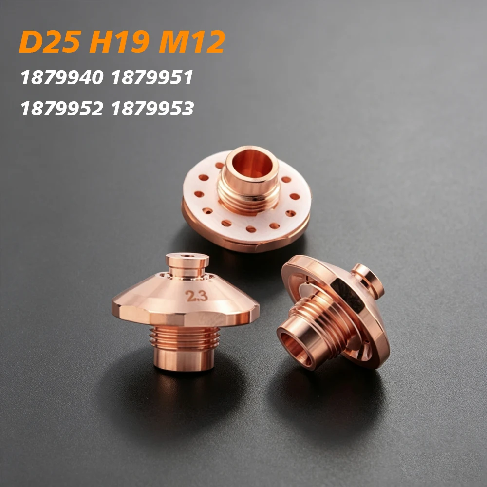 10PCS/lot EGL D25 M12 C1.4 EGL laser cutting nozzle fiber laser EGL 1879940 1879951 1879952 1879953