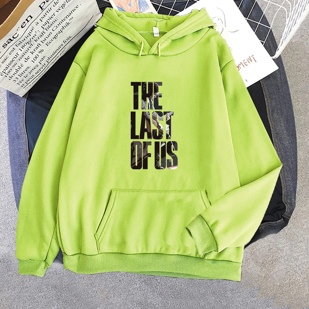 The Last of Us Harajuku Hoodies with Pocket Funny Sweatwear Couple Fashion Comic Clothing Наша Толстовка Comfortable Pullovers