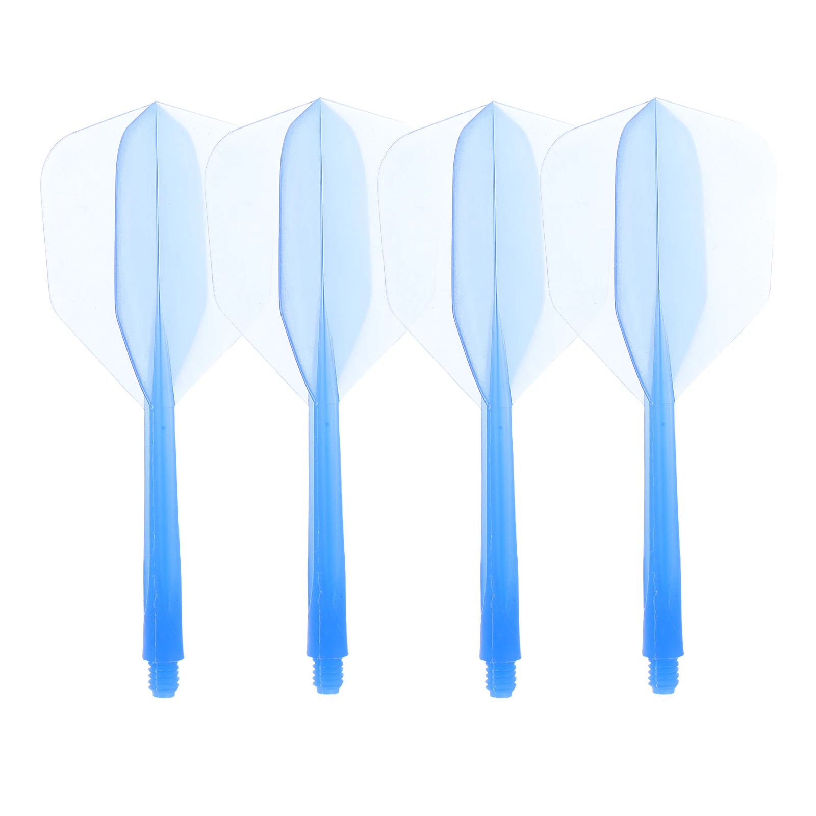 

4 pcs Transparent Fine Thread Flights Tail Wings Plastic Accessories For Adult Dart Sports Outdoor Indoor Games Supplies