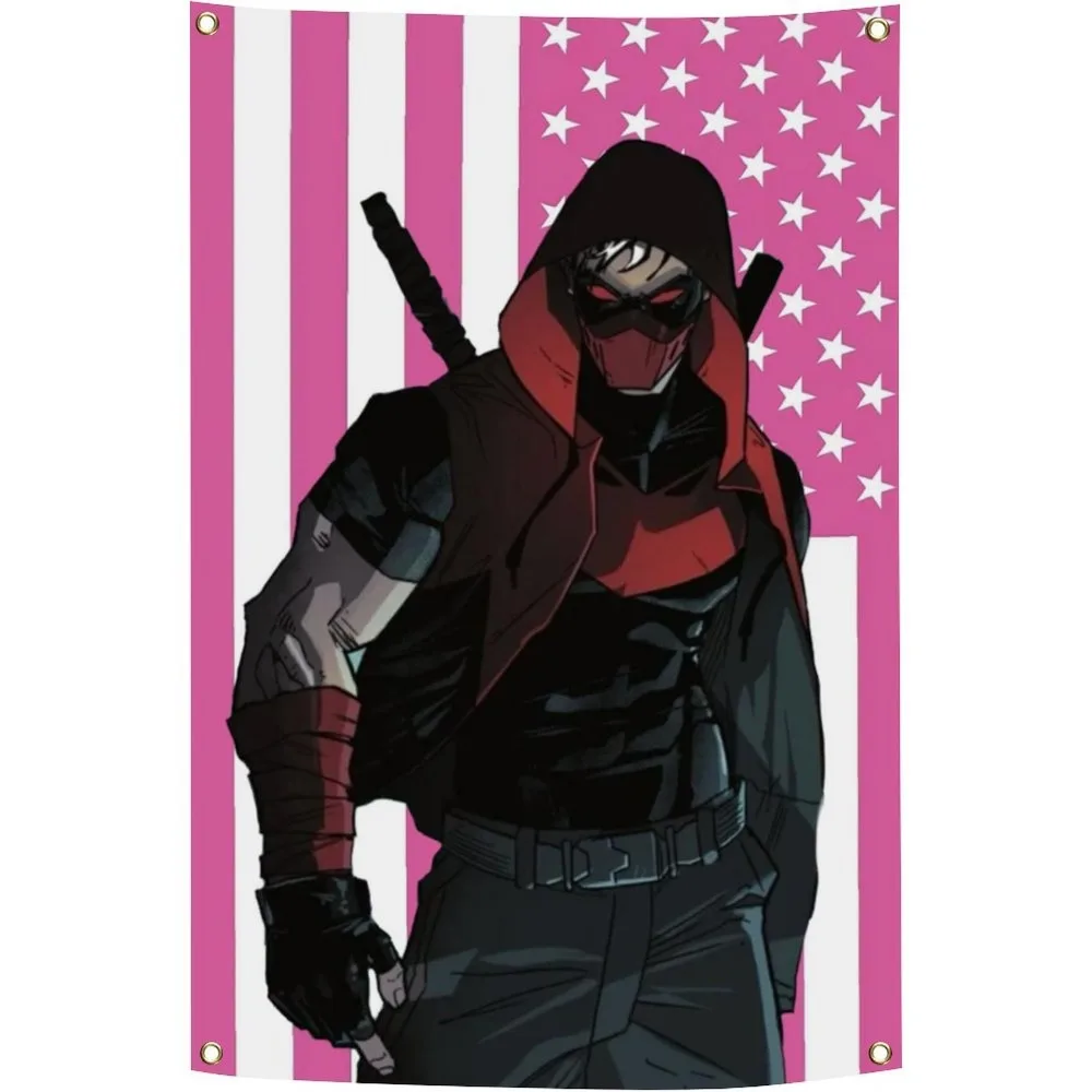 1pc J-Jason Todd Outdoor Decor Bedroom Decoration Garage Flags Custom Flag on the Wall Room Ornaments Flaga Tapestry Advertising