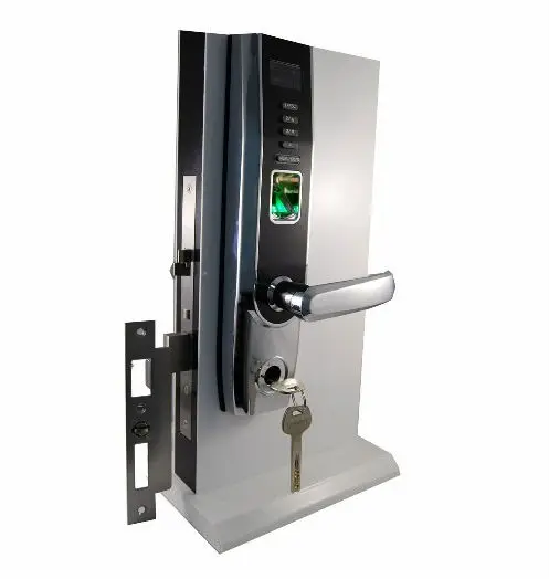 Hfsecurity HF LA801 USB contraseña tarjeta RFID candado con temporizador electrónico con cerradura de puerta de batería 2 años apartamento HFSEURITY