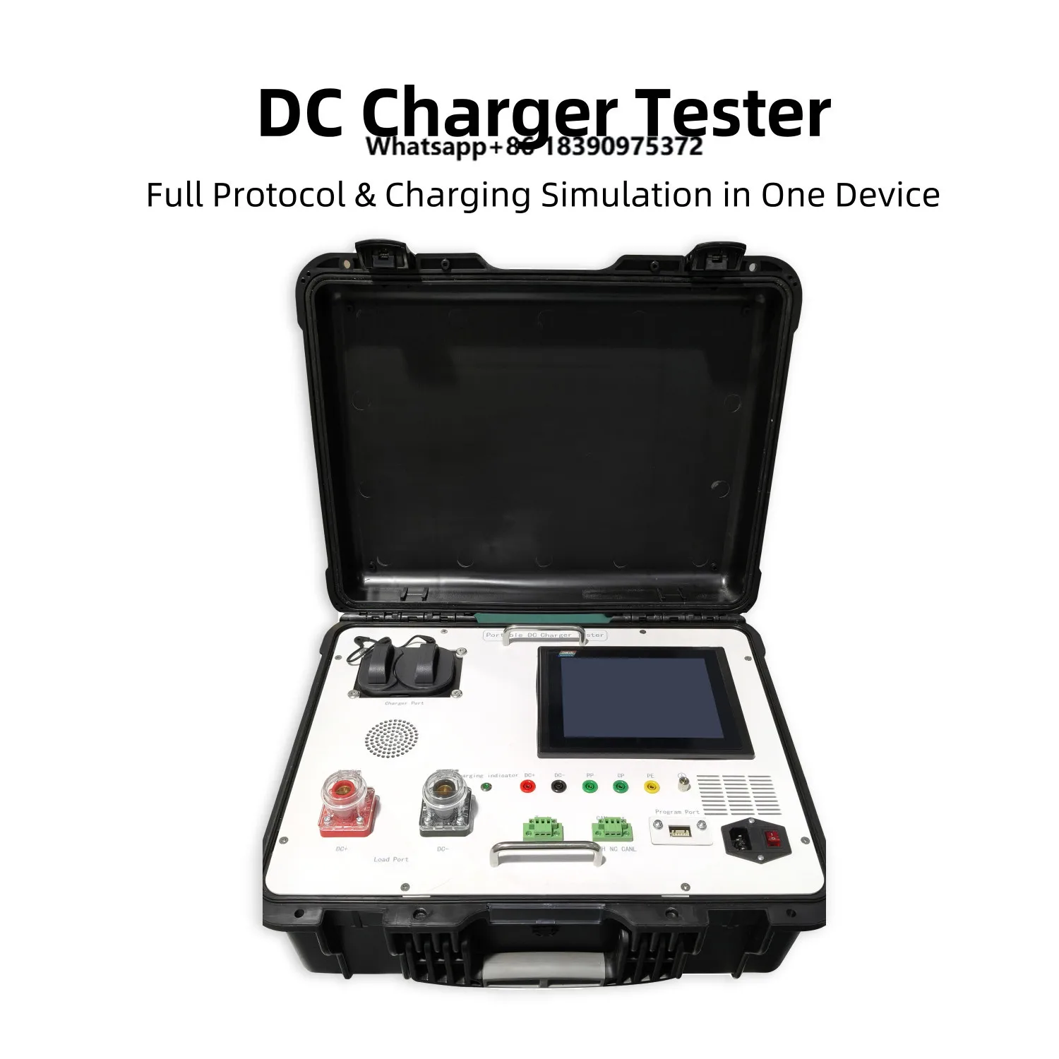 All-in-One DC Charger Tester EV Charger Test Charging Pile Electric Vehicles Tester CCS EVSE Analyzer Simulator