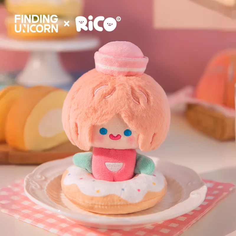 Genuine Cell Rico Happy Sweets Series Blind Box Pendant Cute Doll Collection Desktop Ornament Fashion Trend Gift Girl