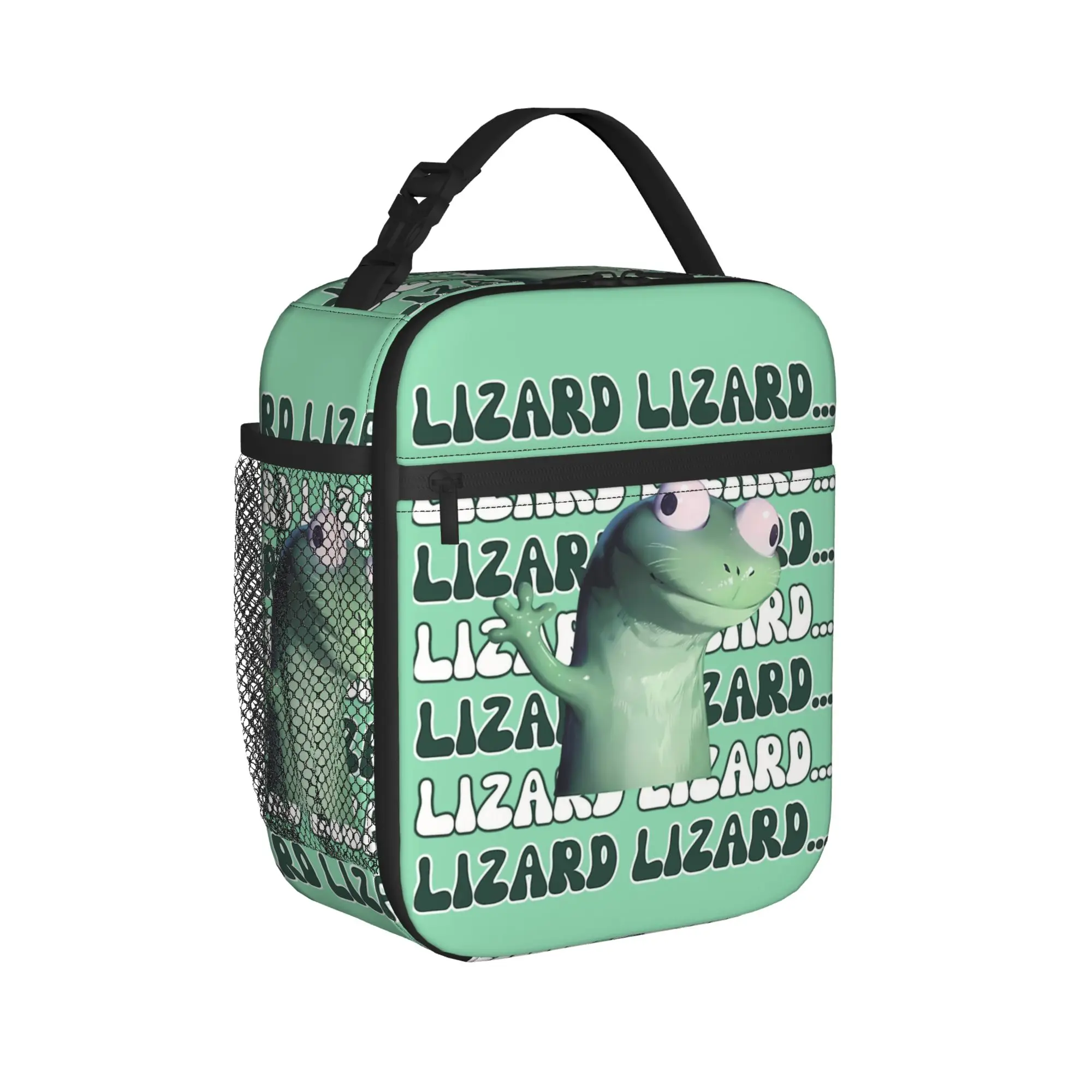 Tom Lizard Lizard Meme Insulated Lunch Bag Large  Hoppers Lunch Container Cooler Bag Tote Lunch Box College  Travel Food Bag