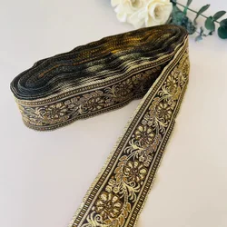 10 yards/lots Woven Jacquard Ribbon Ethnic lace 3 cm Garment accessories LS-9456