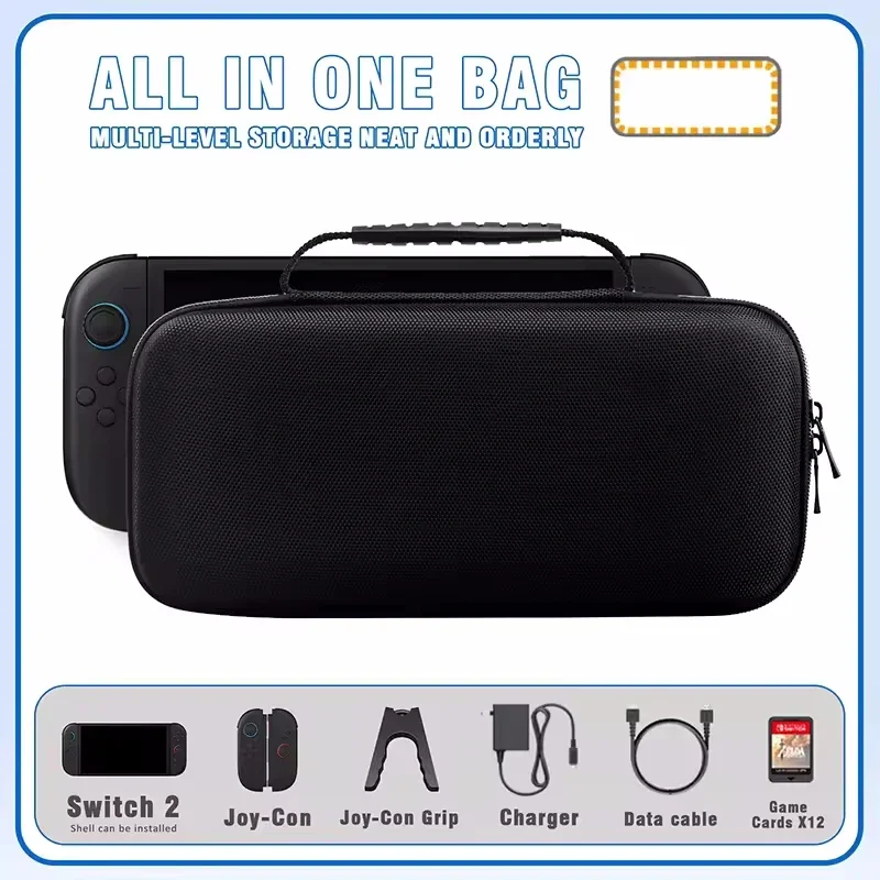 Protector Casing Funda Carcasa For Nintendo Switch 2 Game Accessories Case Cover Shell Estuche Protection Game card Pouch Etui image 3