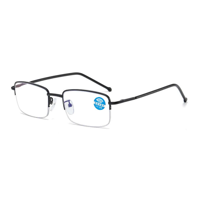 Classic Flexible Half-rim Reading Glasses Anti-blue light Reader for Computer Ultralight Magnifier