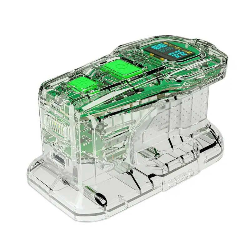 ABGI Fast for RYOBI 18V ONE+ Battery 100W Portable Power Source USB-C Two-Way PSC Pro Max A Transparent