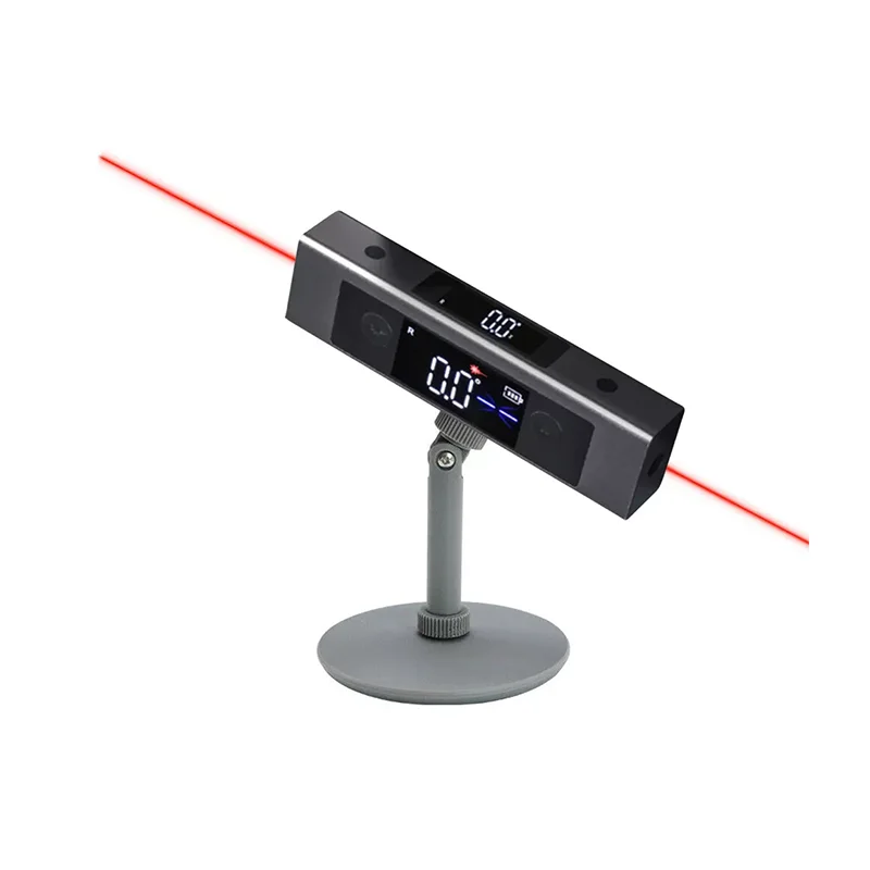 2-in-1 Single  Protractor Digital Inclinometer Large LCD Magnetic Multi-Function Level Measuring Equipment Industrial DIY