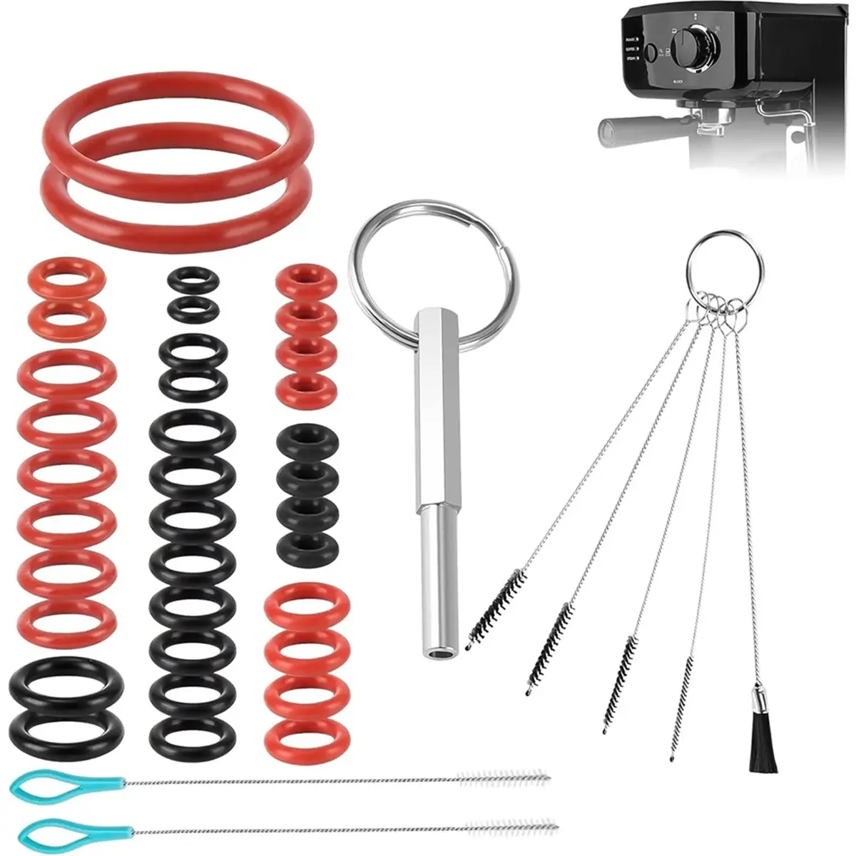 ABPP O-Ring Gasket Seal & Brew Valve Tool Set for Accessories and Replacement Parts, Security Oval Head Key
