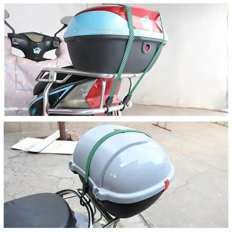 

Adjustable Lashing Rope Cargo Fixing Belt Motorcycle Luggage Rope Cord 100cm X37F