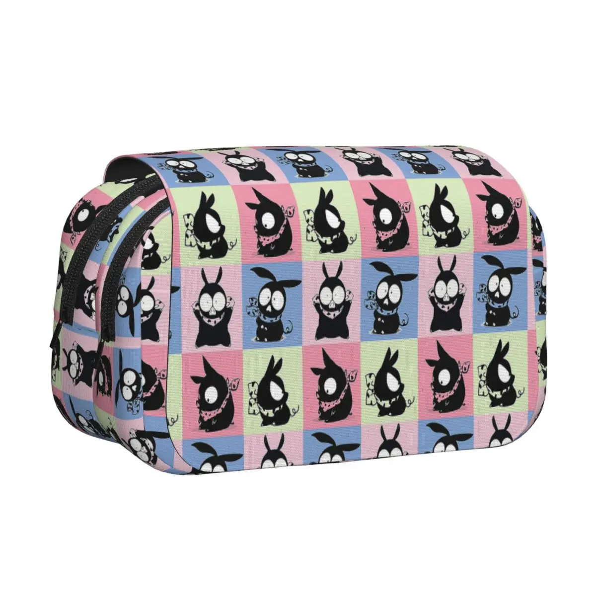 

Кожаный пенал-футляр P Chan Ranma с жестким корпусом, большой вместимости, для мальчиков и девочек, для школы