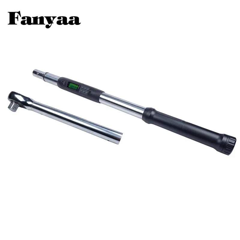 3000Nm Digital Torque Wrench 179CM Long Lever Industrial Hand Tool 1% Precision 1 inch Ratchet Spanner Torque Data Memory