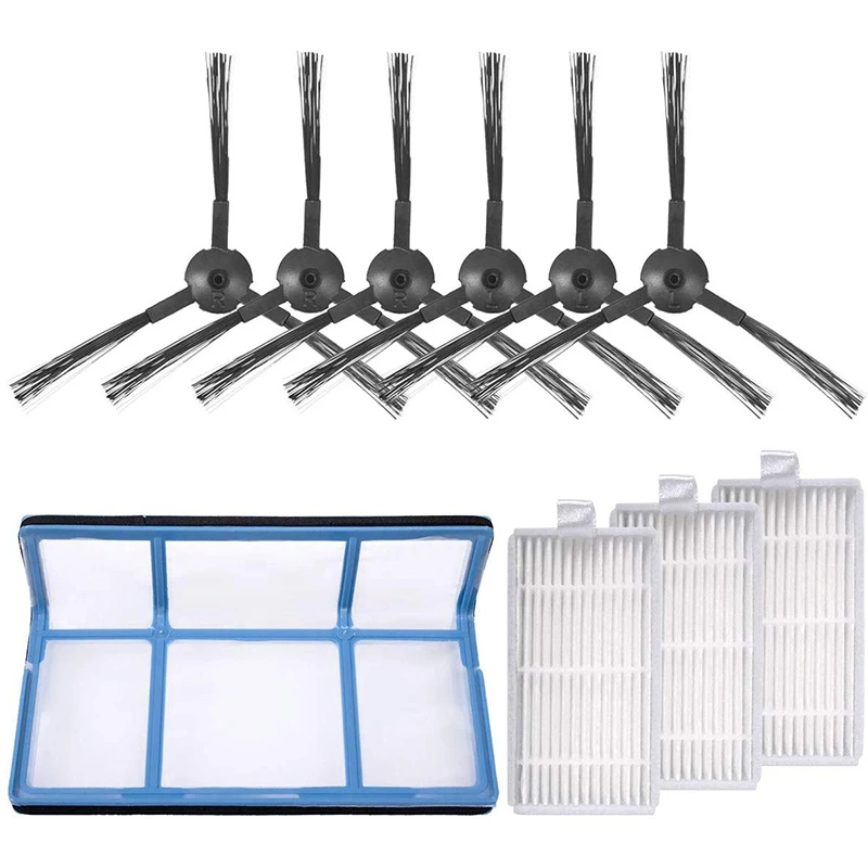 Kit di accessori di ricambio per ILIFE V3 V3S V5 V5S V5S Pro Robot aspirapolvere filtro Pro Robot aspirapolvere filtri laterali