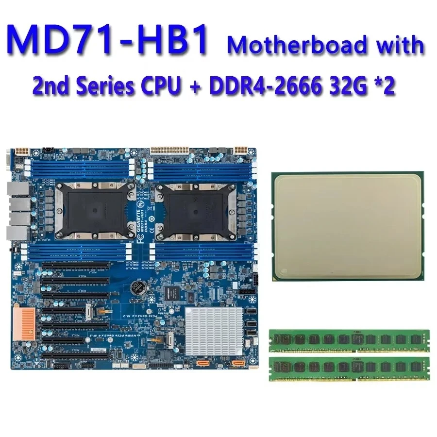 

MD71-HB1 REV.1.X / 32GB DDR4-2666RAM ChatGpt 5220R 5218T 5218R 5218N 5217 3206R 4216 7215R 4214R 4209T 4208 8260 6240R 6240L C