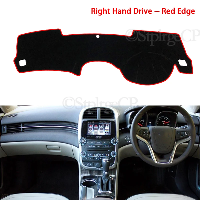 Anti-Slip Mat Dashboard Cover Pad Sunshade Dashmat Carpet Car Accessories for Chevrolet Malibu 2013 2014 2015 8th Gen MK8 Holden