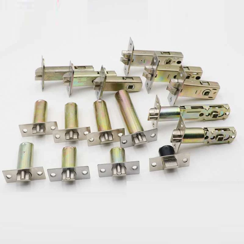 Bedroom Old-fashioned Door Handle Lock Core Universal Door Lock Tongue Accessories Indoor Spherical Door Lock Core Hardware