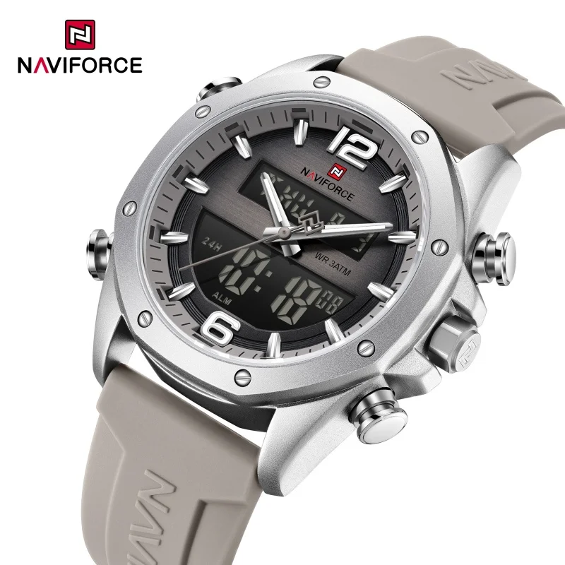 naviforce-メンズ腕時計高級トップブランド多機能クロノグラフ腕時計男性用自動日付-3atm-防水男性時計ギフト腕時計