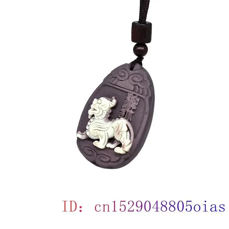 Jade Pixiu Anhänger Halsketten Amulett Luxus Amulette echten Charme Natur schmuck Anhänger Edelstein Mann Halskette Charms geschnitzt