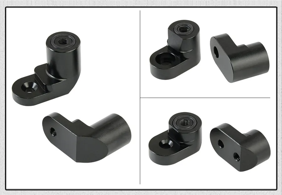 Para modelos Ford Fiesta ST 2014-Up extensión de elevación elevadora de alerón trasero negro