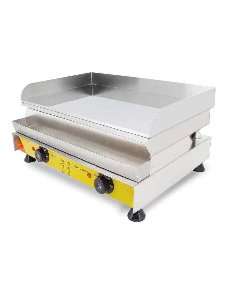 Plancha eléctrica para asar a mano, Mini Carne frita y Teppanyaki, equipo de cocina para agarrar pasteles, 2022